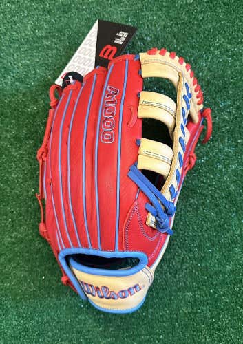 Wilson A1000 12.25" PF1892 Outfield Baseball Glove Pedroia Fit - WBW1015461225