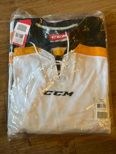 White New Men's CCM Jersey