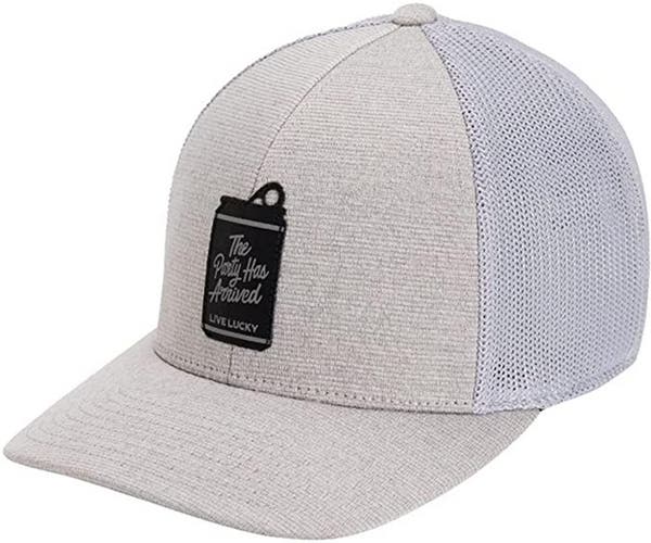 NEW Black Clover Live Lucky Rowdy Adjustable Grey Golf Snapback Hat/Cap