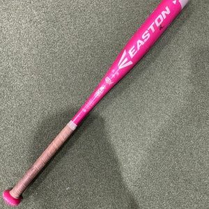 Pink Used 2018 Easton Pink Sapphire Alloy Bat (-10) 18 oz 28"