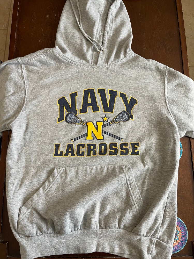 Navy Lacrosse hoodie