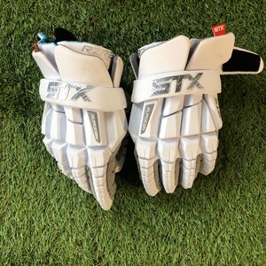 Used STX Surgeon RZR2 Lacrosse Gloves Extra Large