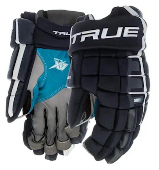 New True Xc9 Navy 12" Hockey Glove