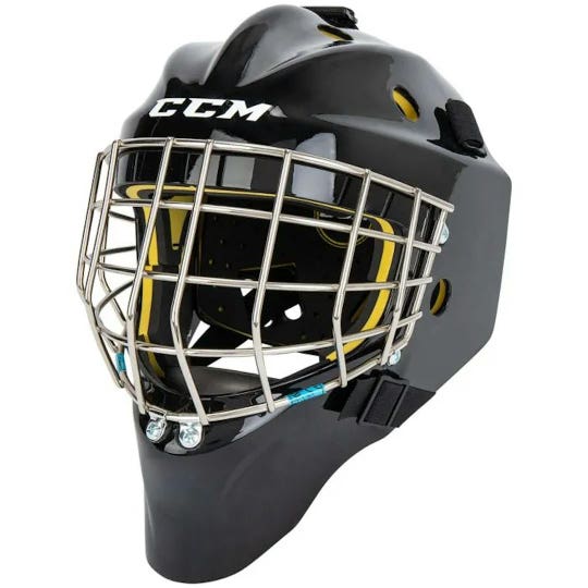 New Ccm Axis 1.5 Goalie Mask Jr Bk