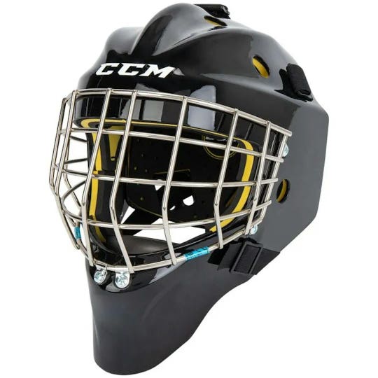 New Ccm Axis A1.5 Goalie Mask Senior Black