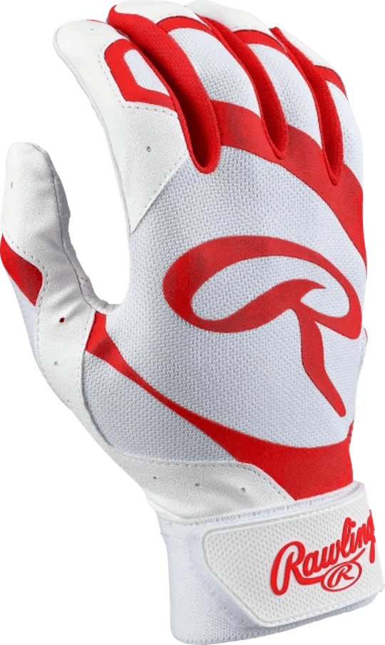 New Rawlings Adult 5150 Ii Batting Gloves Red Xl