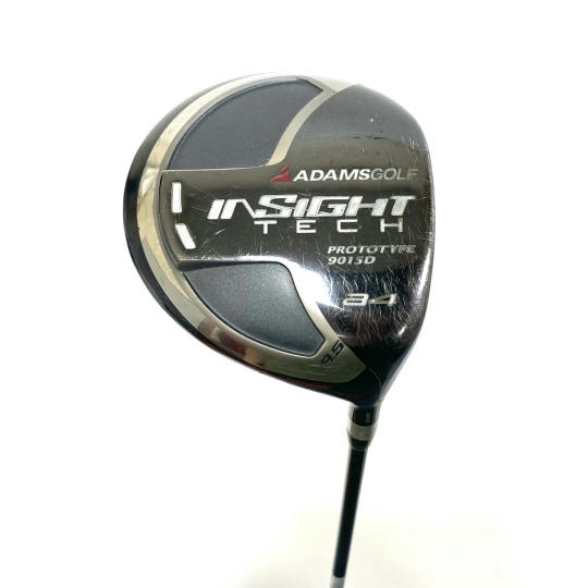 Used Adams Golf Insight Tech A4 Men's Right 9.5 Degree Driver Stiff Flex Graphite Shaft