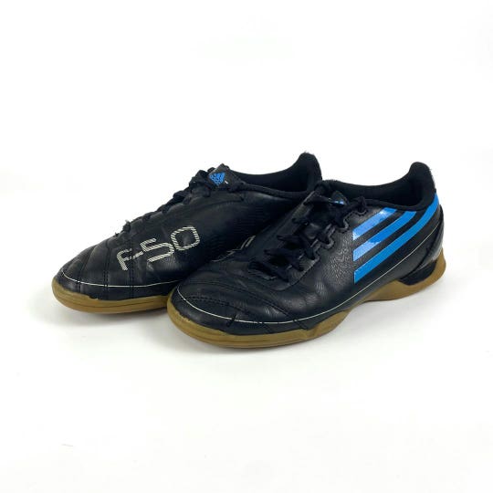 Used Adidas F-50 Indoor Soccer Cleats Youth 3.0