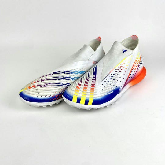 Used Adidas Predator Edge 1 Tf Soccer Turf Shoes Men's 9.5