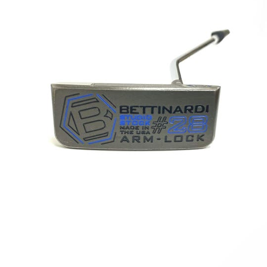 Used Bettinardi Studio Stock Arm-lock 28 Men's Right Blade Belly Putter