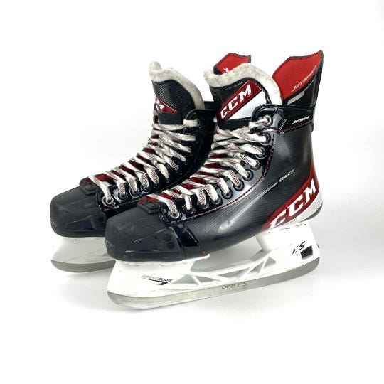 Used Ccm Jetspeed Shock Ice Hockey Skates Senior 9r