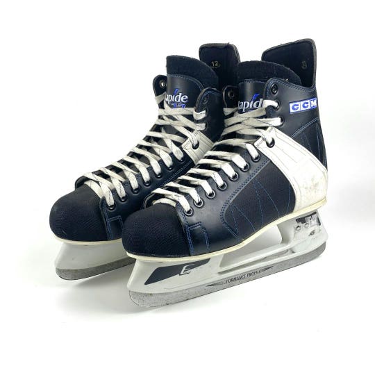 Used Ccm Rapide 32 Ice Hockey Skates Senior 12