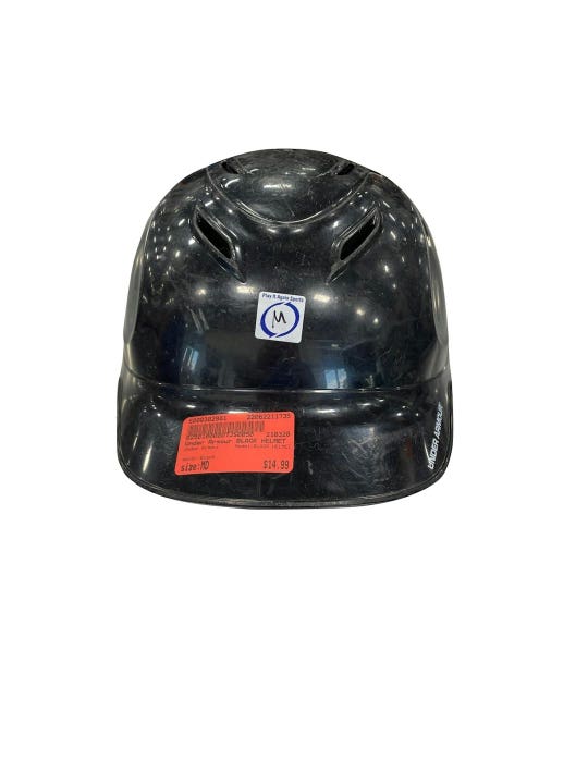 Used Under Armour Black Helmet Md Baseball & Softball Helmets