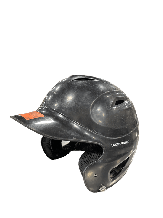 Used Under Armour Black Helmet Md Baseball And Softball Helmets