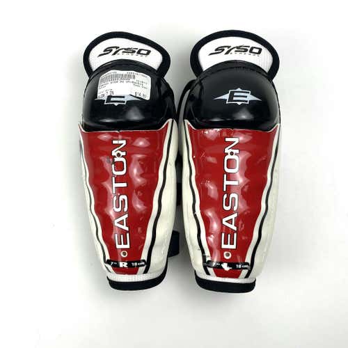Used Easton Sy50 Hockey Shin Guards 7"