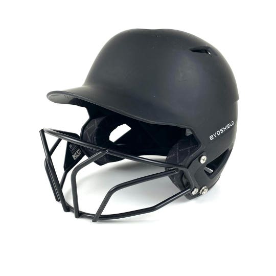 Used Evoshield Wtv7115blsm Baseball And Softball Helmet