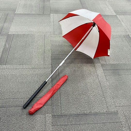 Used Golf Bag Umbrella
