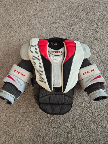 Used Large CCM Eflex 5.9 Goalie Chest Protector
