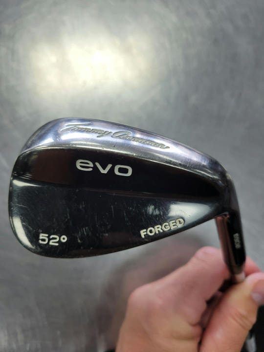 Used Tommy Armour 52 Forged 52 Degree Stiff Flex Steel Shaft Wedges