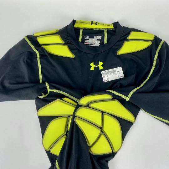 Used Under Armour Heatcore Compression Padded Football Shirt Adult Md