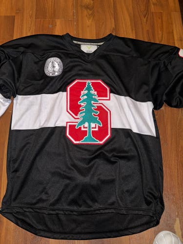 Black XL Stanford University Jersey, Socks, Pant Shell
