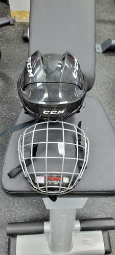 Used Ccm Fl40 Sm-25 Md Hockey Helmets