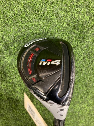 Used Women's TaylorMade M4 Right Handed 3 Hybrid (Ladies Flex)