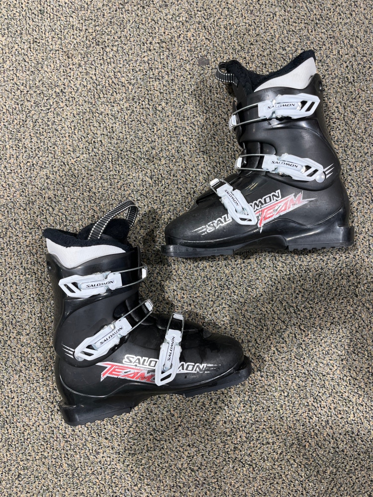 Used Salomon Kids Team Ski Boots 285mm