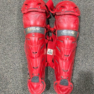 Used Youth All Star System 7 Axis Catcher's Leg Guard