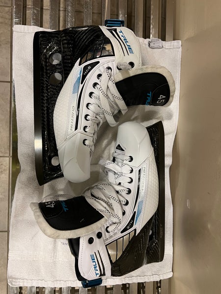 Used True 11 One Piece Hockey Goalie Skates