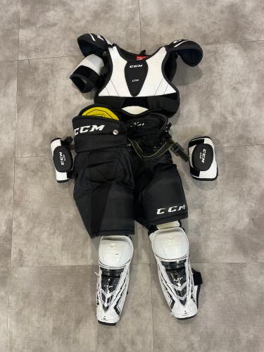 Youth Small Hockey Starter Kit (Shoulder Pads, Pants, Elbow Pads, and Shin Pads)