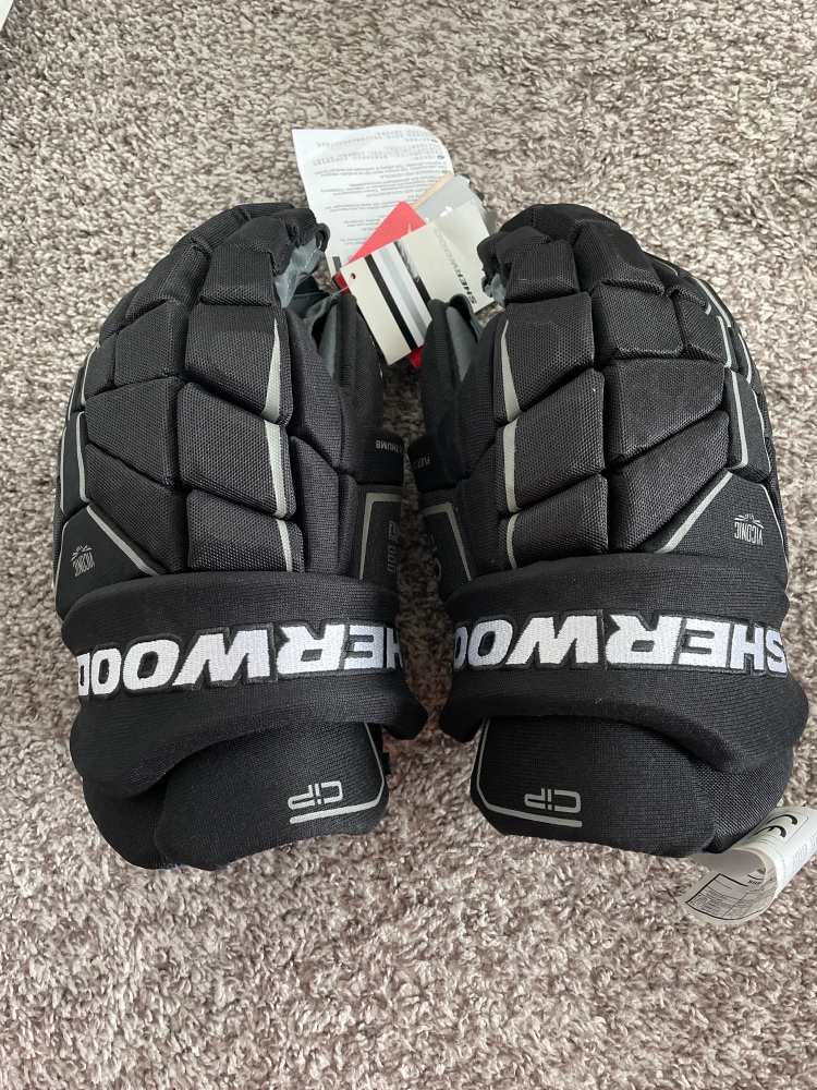 Sherwood Code TMP Pro Hockey Gloves 15” Black