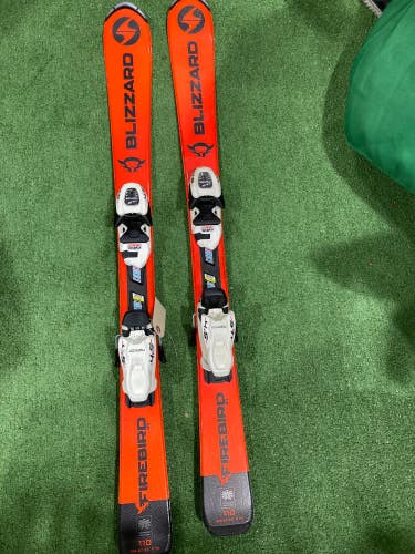 Used Blizzard  110 cm All Mountain Skis With Bindings