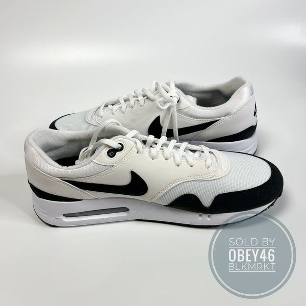 Nike Air Max '86 OG Big Bubble White/Black Golf Shoes