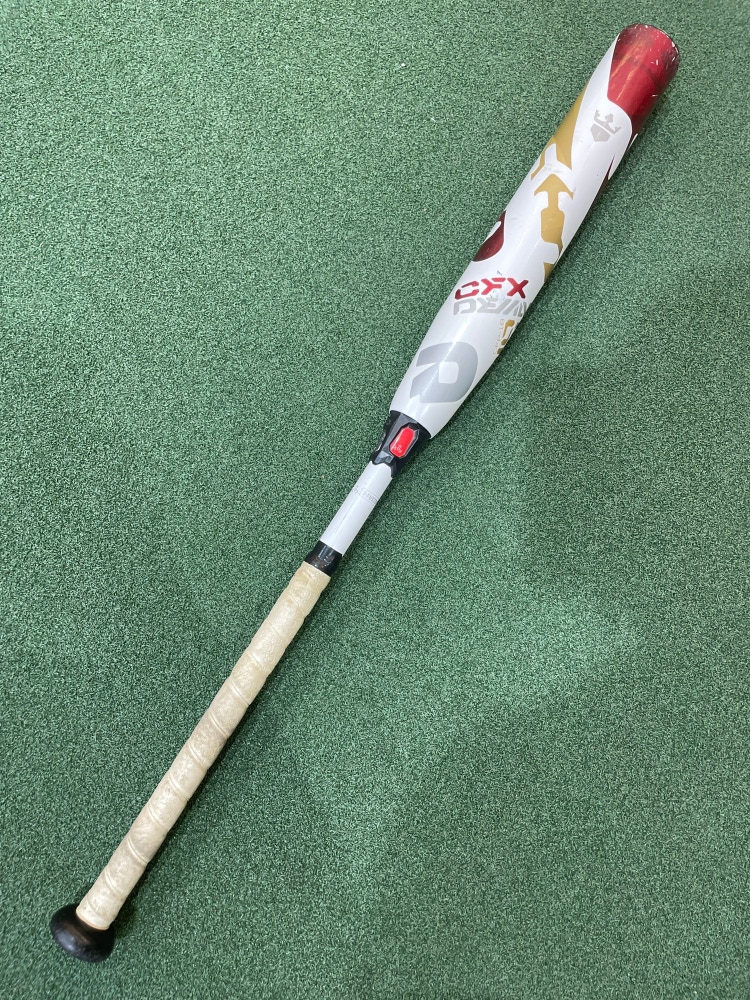 White Used 2018 DeMarini CFX Composite Bat (-10) 21 oz 31"