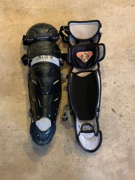 Protège-jambes All-Star System 7 – 16.5 Pouces, Adulte, Bleu Marine