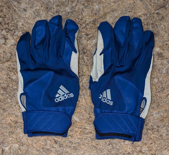 Used XL Adidas Adult Batting Gloves