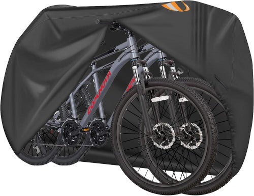 Heavy Duty Waterproof Bicycle Cycle Bike Cover Outdoor UV Protector 2 Bikes