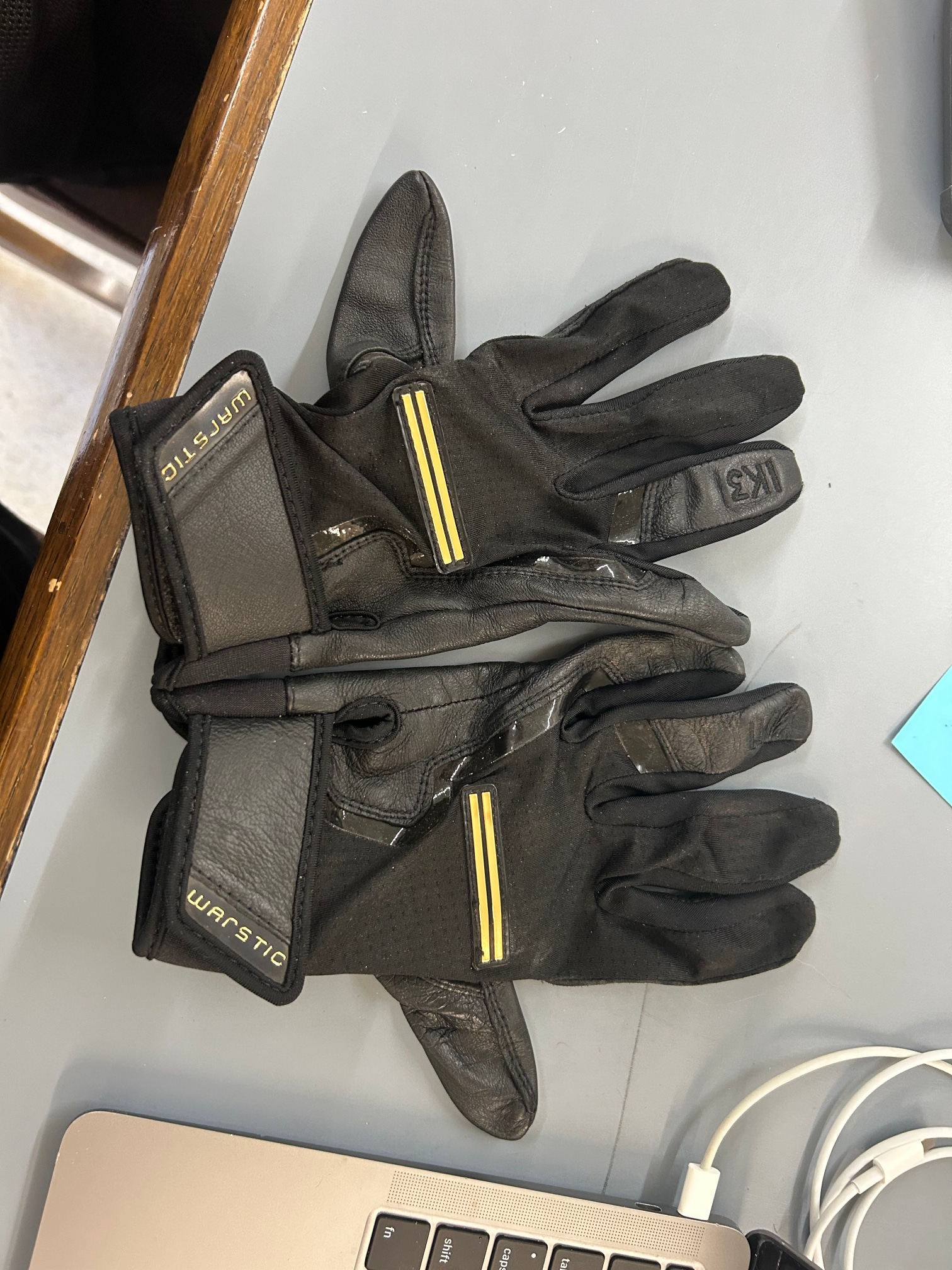 Used Large Batting Gloves