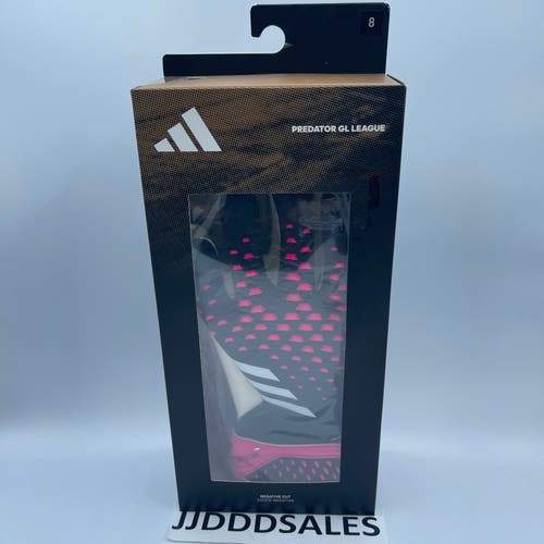 Adidas Predator GL League Soccer Goalkeeper Goalie Gloves HN7993 Size 8 NWT
