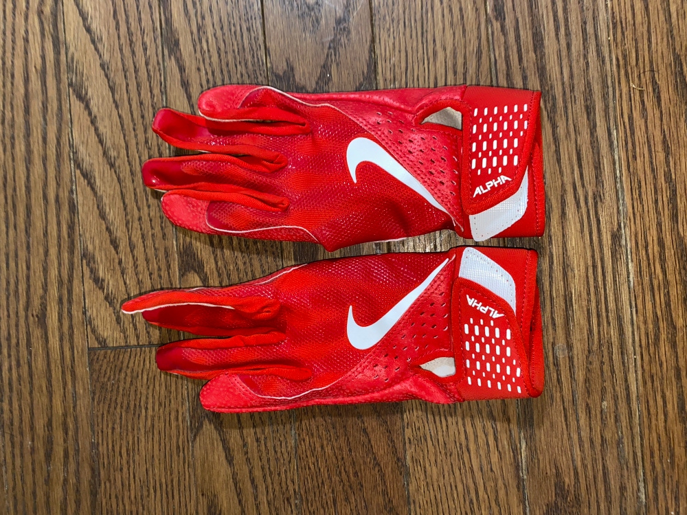 Nike Alpha Batting Gloves (pair) YOUTH MEDIUM