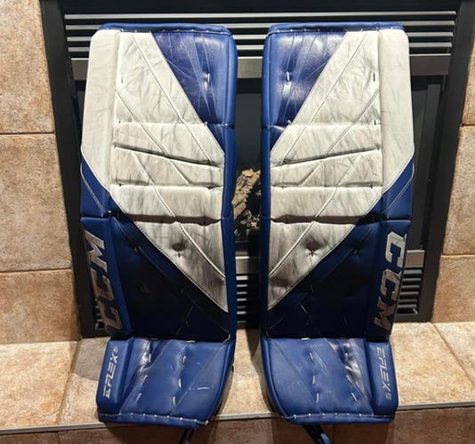 34" CCM Pro Stock Eflex 5 Goalie Leg Pads