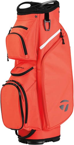 NEW 2024 TaylorMade Cart Lite Orange 14-Way Cart Golf Bag