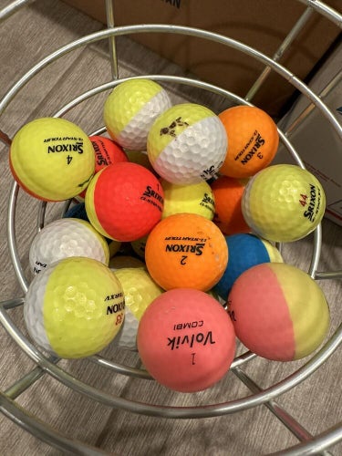48 Srixon DIVIDE Volvik Divide Golf balls 3/2A