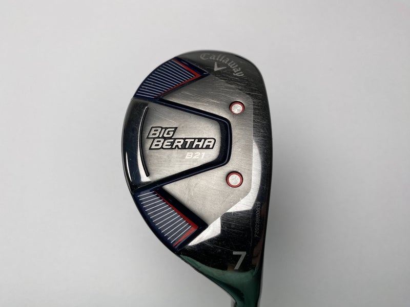 Callaway Big Bertha B21 7 Hybrid 30* RCH 65 Senior Graphite RH Undersize Grip