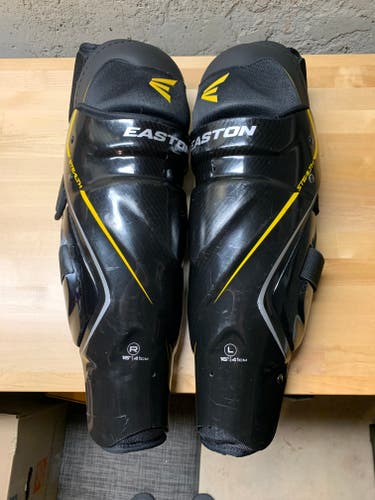Senior Lightly Used Easton Stealth RS 16" Shin Pads