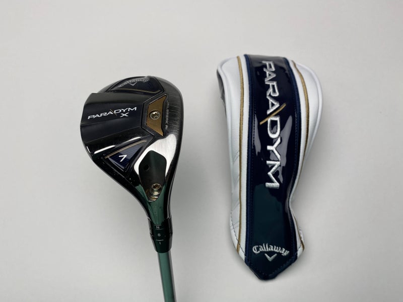 Callaway Paradym X 7 Hybrid 30* Aldila Ascent 50g Senior Graphite Mens RH HC