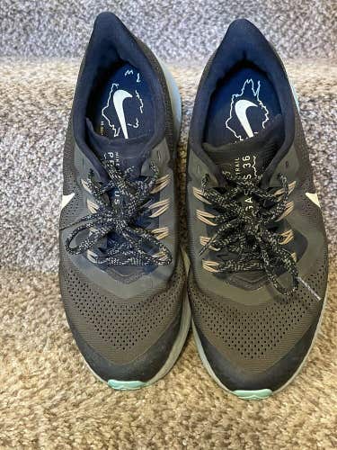 Nike Mens Air Zoom Pegasus 36 Trail Running Shoes Size 8.5 Green