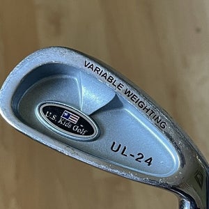 U.S. Kids Golf 7 Iron  UL-24 Kid Power 39-27 Graphite Shaft Right Handed