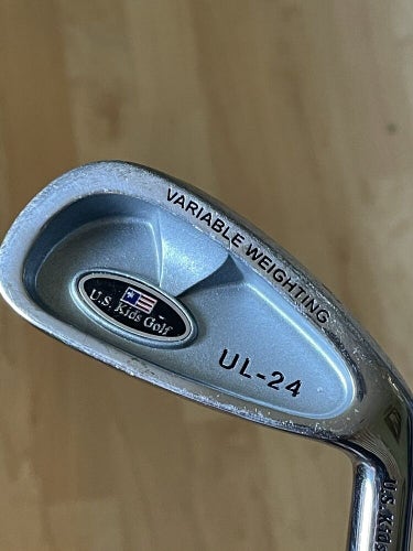 U.S. Kids Golf 7 Iron  UL-24 Kid Power 39-27 Graphite Shaft Right Handed